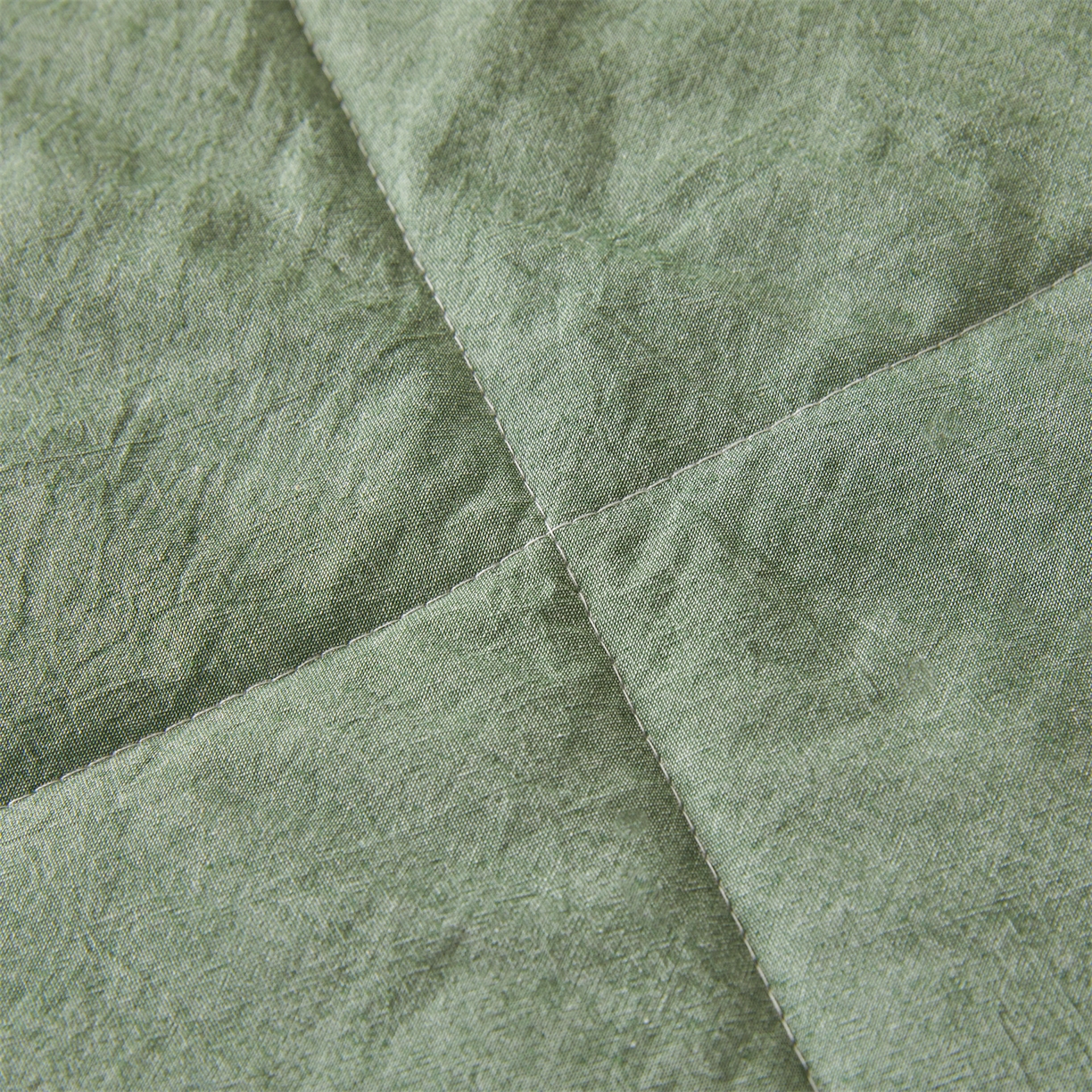 91家纺网 家纺一手货源 找家纺 2026新款A类里外全棉夏凉被100%新疆棉纯棉全棉填充烫画款空调被夏被 全棉烫画-抹茶绿