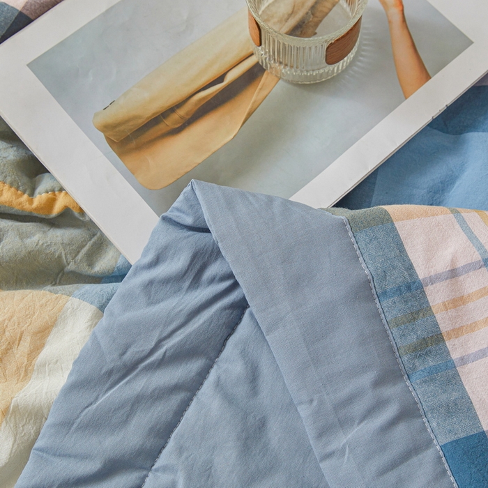 91家纺网 家纺一手货源 找家纺 牛魔王家居 2026新款A类水洗棉新疆棉花夏被 被子被芯 晚秋