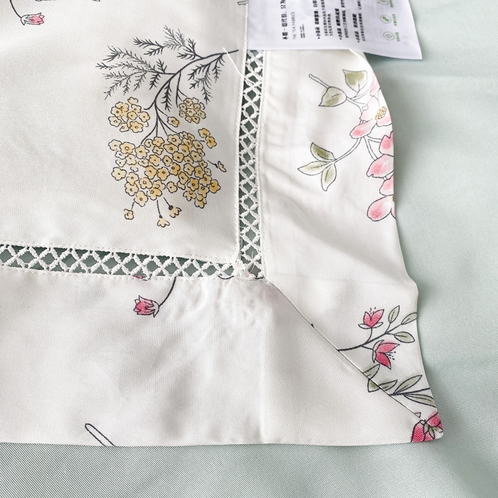 91家纺网 家纺一手货源 找家纺 太阳羽家纺 2026新款铂金莱赛尔天丝印花夏凉被镂空花边空调被夏被 格林童话