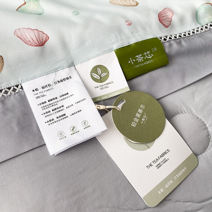 91家纺网 家纺一手货源 找家纺 太阳羽家纺 2026新款铂金莱赛尔天丝印花夏凉被镂空花边空调被夏被 花开半夏