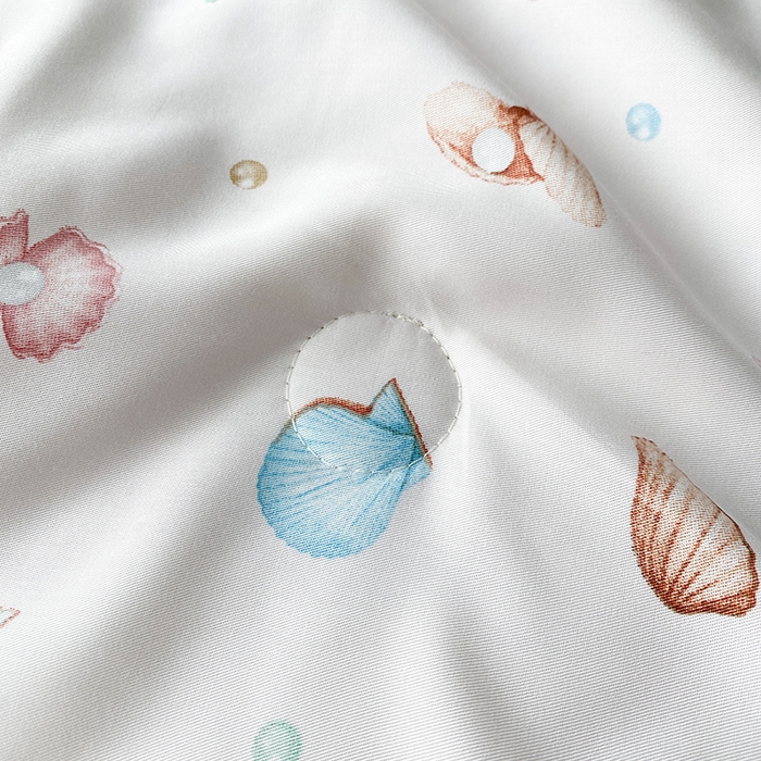 91家纺网 家纺一手货源 找家纺 太阳羽家纺 2026新款铂金莱赛尔天丝印花夏凉被镂空花边空调被夏被 晚香