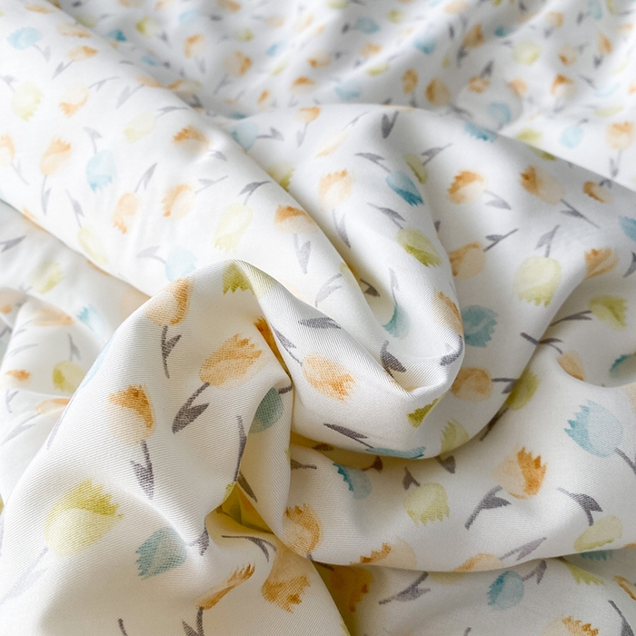 91家纺网 家纺一手货源 找家纺 太阳羽家纺 2026新款铂金莱赛尔天丝印花夏凉被镂空花边空调被夏被 风信子