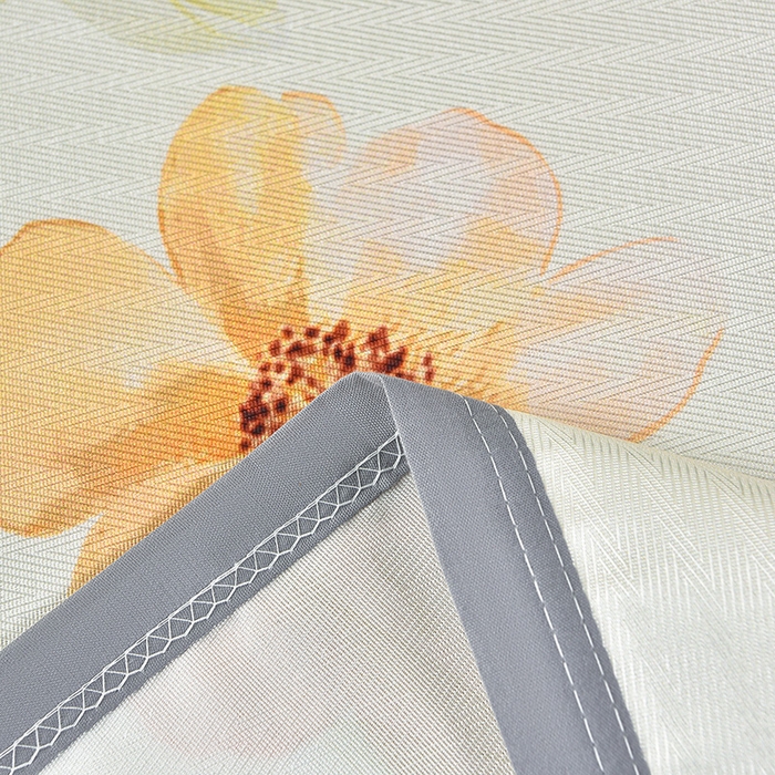 91家纺网 家纺一手货源 找家纺 念家居 2026新款轻奢可机洗水洗床单款高密大版斜纹冰丝凉席三件套 浅绿碎花