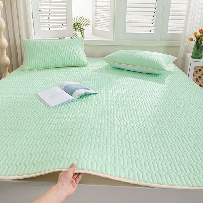 91家纺网 家纺一手货源 找家纺 （总）美丽折家纺 2026新款0.6厚乳胶凉席印花系列