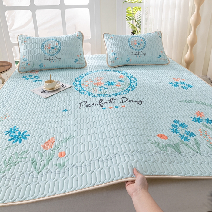 91家纺网 家纺一手货源 找家纺 （总）美丽折家纺 2026新款0.6厚乳胶凉席印花系列