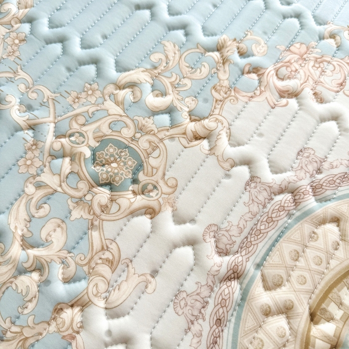 91家纺网 家纺一手货源 找家纺 美丽折家纺 2026新款凉感丝乳胶凉席款 乳胶凉席三件套 罗马假日