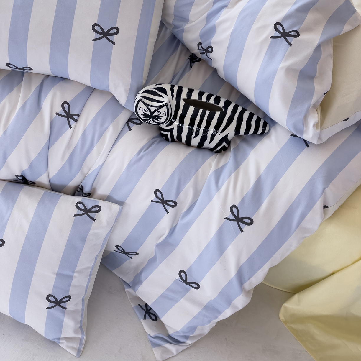 91家纺网 家纺一手货源 找家纺 女子家纺 2026春夏新款全棉纯棉13372数码印花四件套-安迪 安迪-蓝色