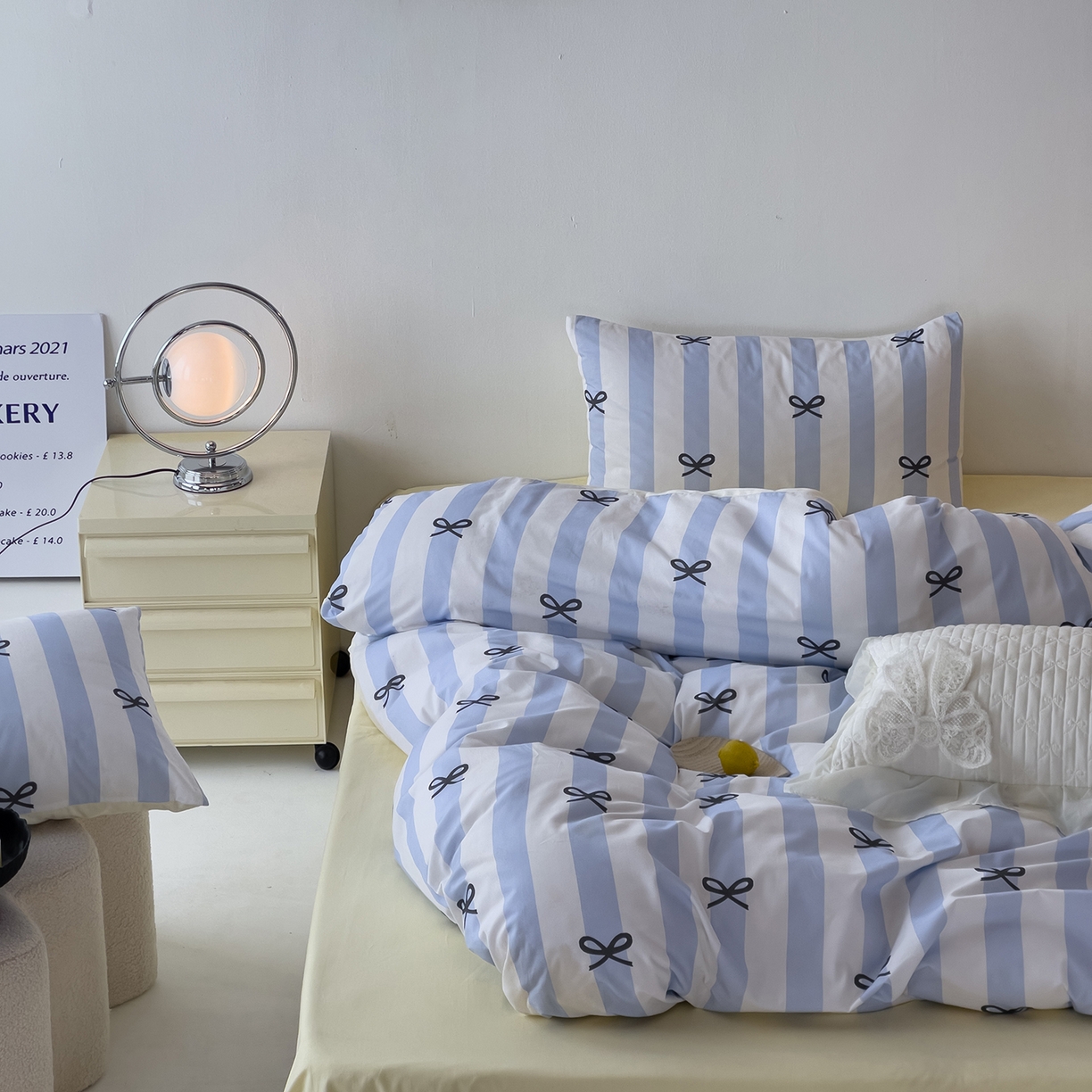 91家纺网 家纺一手货源 找家纺 女子家纺 2026春夏新款全棉纯棉13372数码印花四件套-安迪 安迪-蓝色