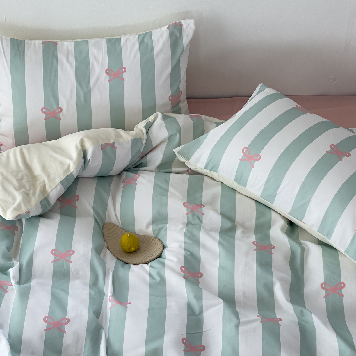 91家纺网 家纺一手货源 找家纺 女子家纺 2026春夏新款全棉纯棉13372数码印花四件套-安迪 安迪-绿色