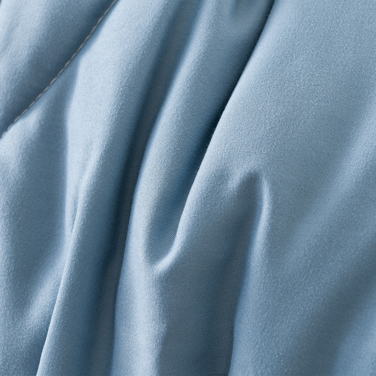 91家纺网 家纺一手货源 找家纺 壹张床 2026新款无印风A类水洗棉大豆纤维夏凉被夏被空调被 极简-小蓝格