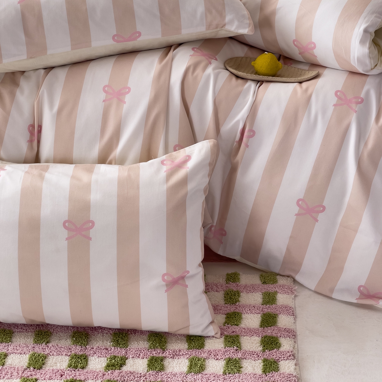 91家纺网 家纺一手货源 找家纺 女子家纺 2026春夏新款全棉纯棉13372数码印花四件套-安迪 安迪-粉色