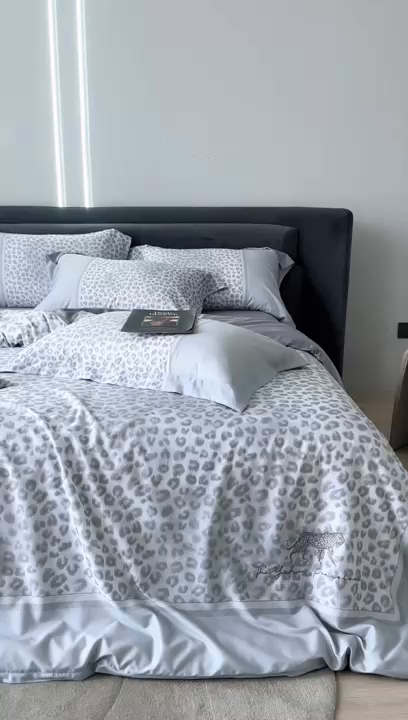 91家纺网 家纺一手货源 找家纺 （总）金奇达家纺 2026新款茧养天丝棉四件套-伊莉莎