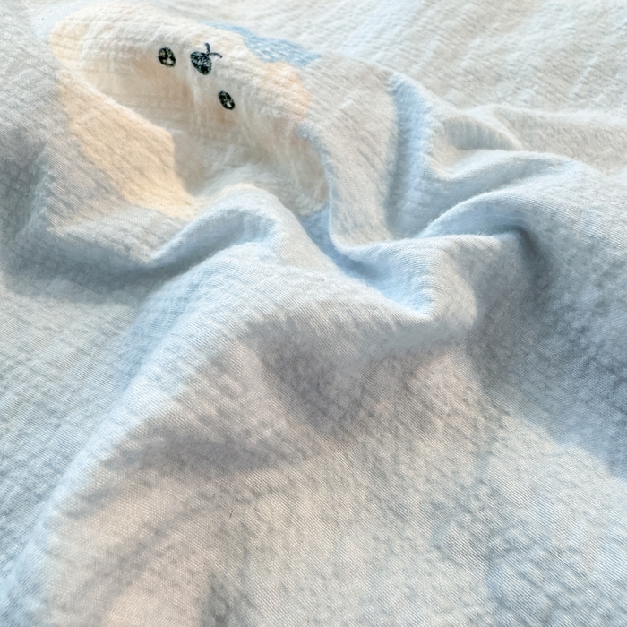 91家纺网 家纺一手货源 找家纺 （总）爱屋及屋 2026春夏新款泡芙棉印花新疆棉花被夏被夏凉被空调被被子薄被芯春秋四季被