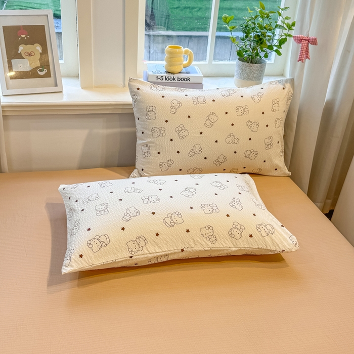 91家纺网 家纺一手货源 找家纺 爱屋及屋 2026春夏新款泡芙棉棉花夏被夏凉被空调被 描线小猫