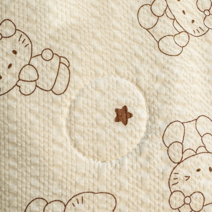 91家纺网 家纺一手货源 找家纺 爱屋及屋 2026春夏新款泡芙棉棉花夏被夏凉被空调被 描线小猫