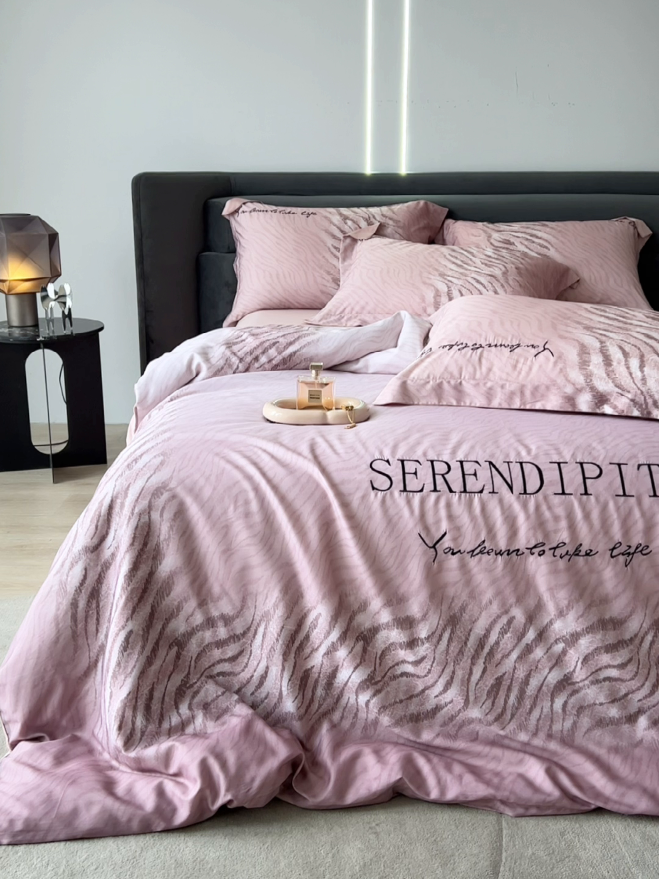 91家纺网 家纺一手货源 找家纺 金奇达家纺 2026新款茧养天丝棉四件套-伯瑞特 伯瑞特-豆沙