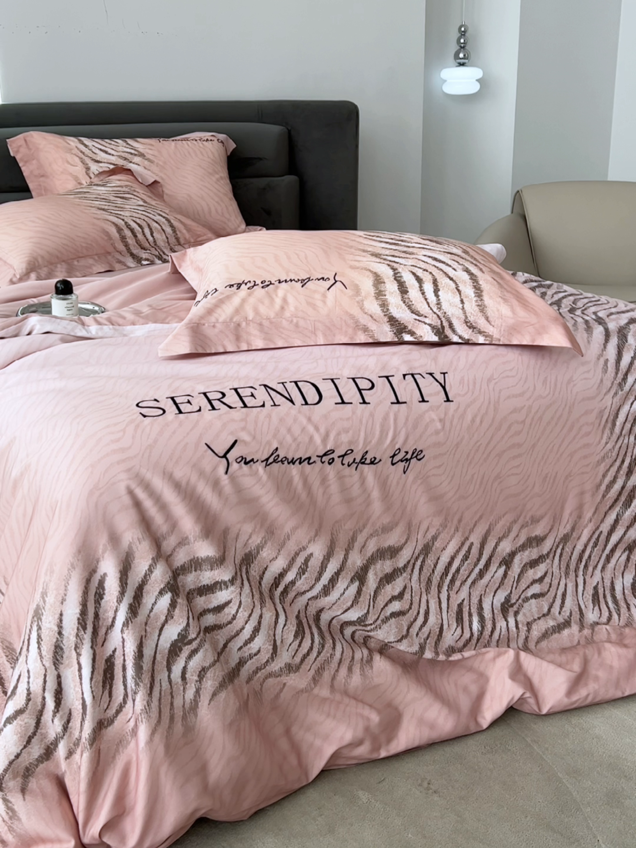 91家纺网 家纺一手货源 找家纺 金奇达家纺 2026新款茧养天丝棉四件套-伯瑞特 伯瑞特-暮云粉