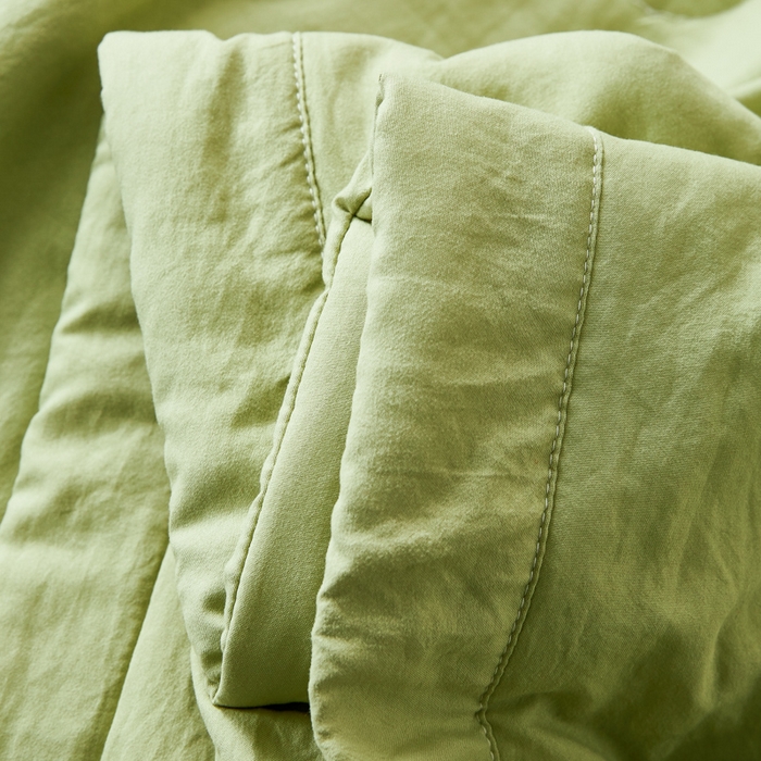 91家纺网 家纺一手货源 找家纺 爱屋及屋 2026新款撞色双拼新疆棉花夏被空调被夏凉被 单拼-青绿