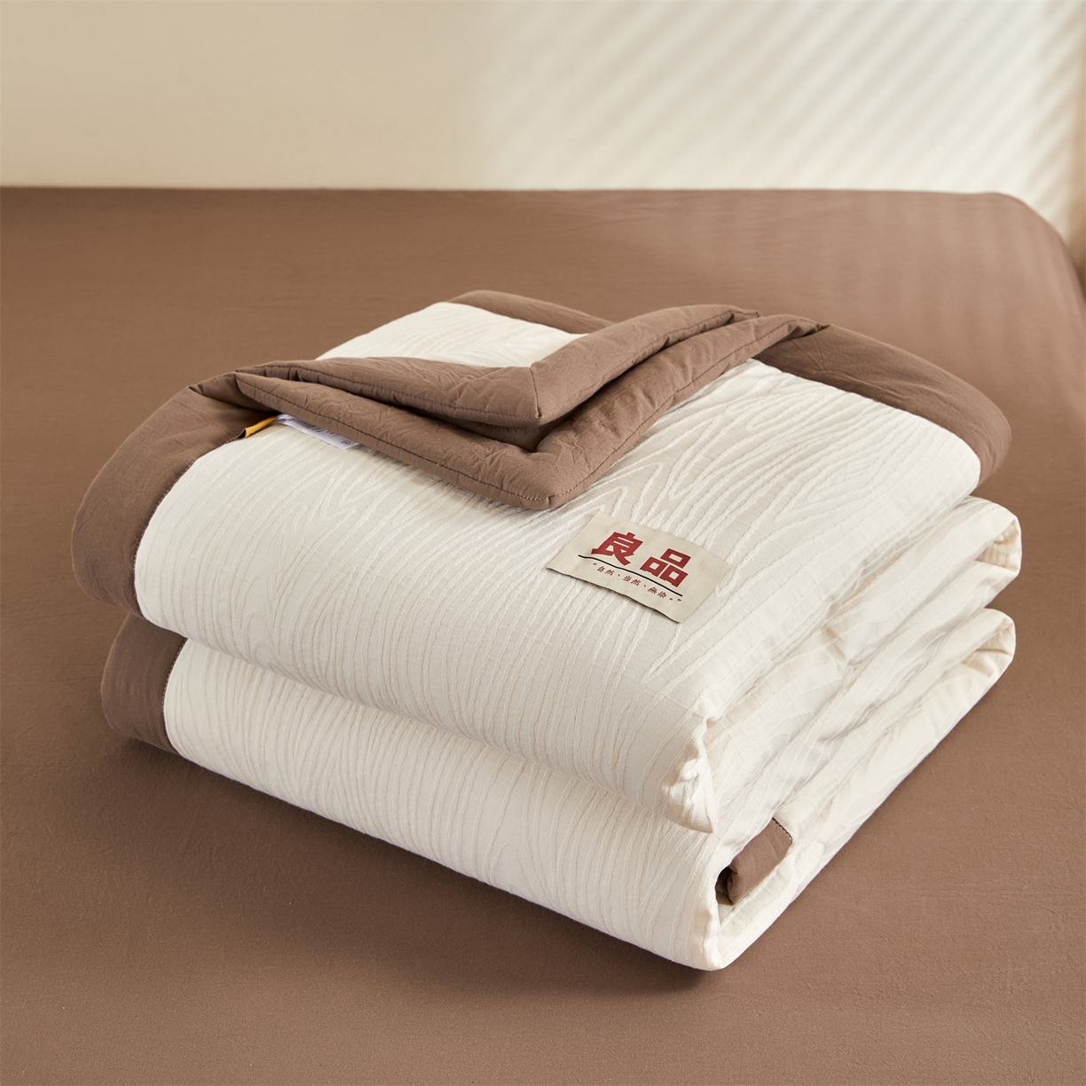 91家纺网 家纺一手货源 找家纺 （总）恬思语家纺 2026春夏新款全棉色织大提花棉花夏被空调被夏凉被四件套芳华系列