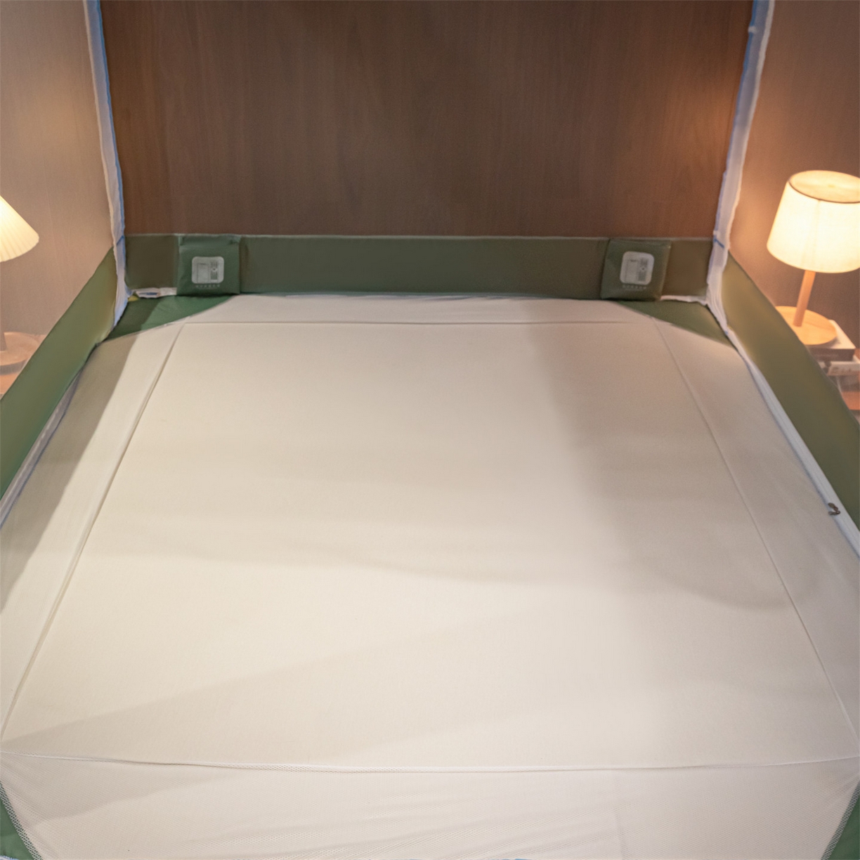 91家纺网 家纺一手货源 找家纺 飞轮海蚊帐 2026新款防蚊防摔加密网纱回底蚊帐-z90 萝卜兔