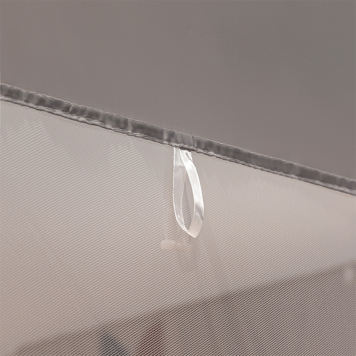 91家纺网 家纺一手货源 找家纺 飞轮海蚊帐 2026新款防蚊坐床式防滑蚊帐-Z70 几何半圆