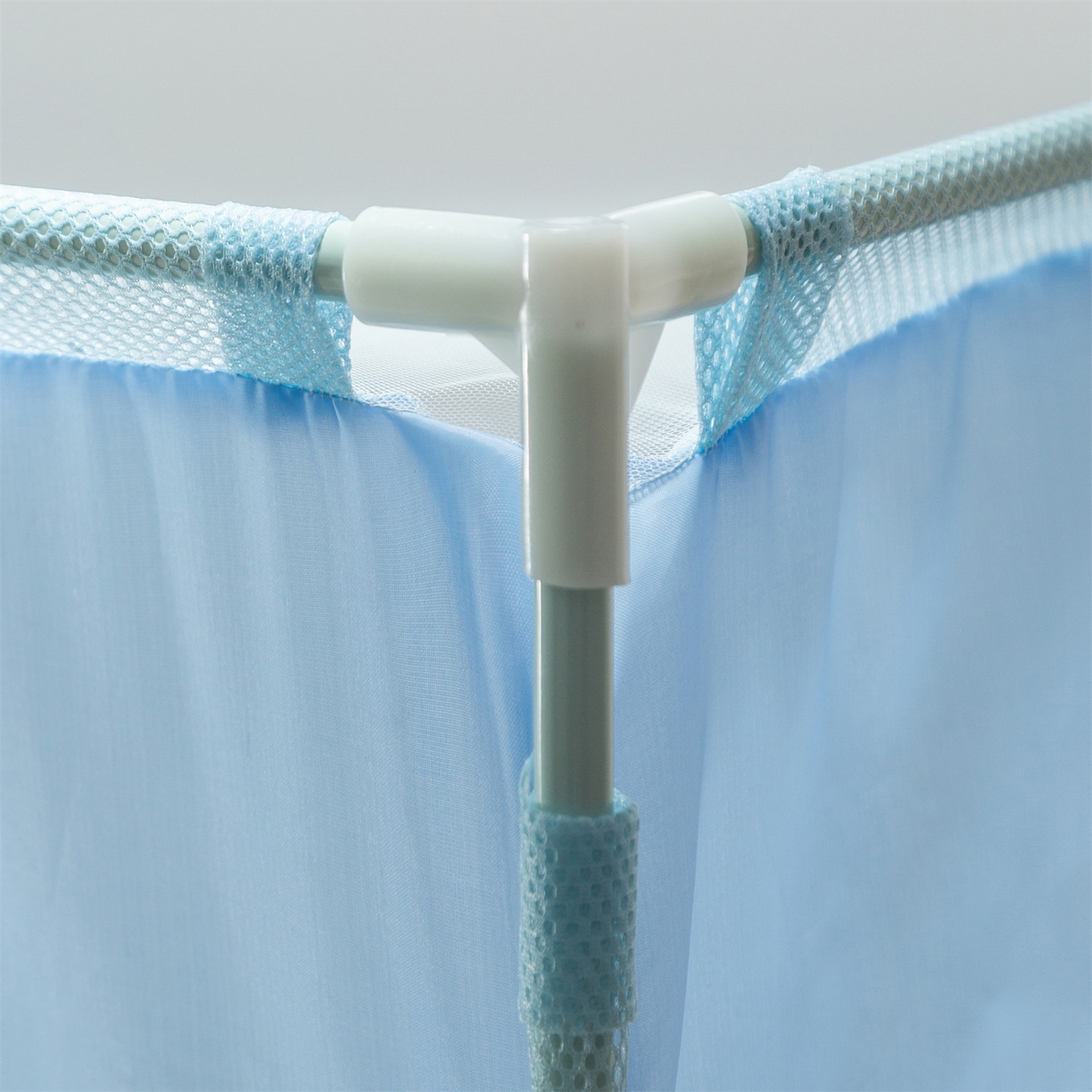 91家纺网 家纺一手货源 找家纺 飞轮海蚊帐 2026新款凉席蚊帐二合一坐床蚊帐-Z71 思索鸭