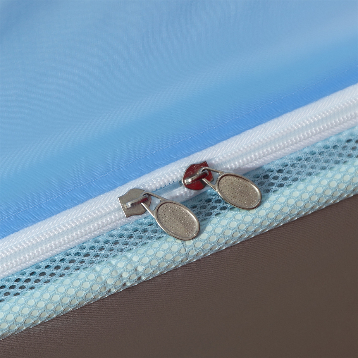 91家纺网 家纺一手货源 找家纺 飞轮海蚊帐 2026新款凉席蚊帐二合一坐床蚊帐-Z71 思索鸭