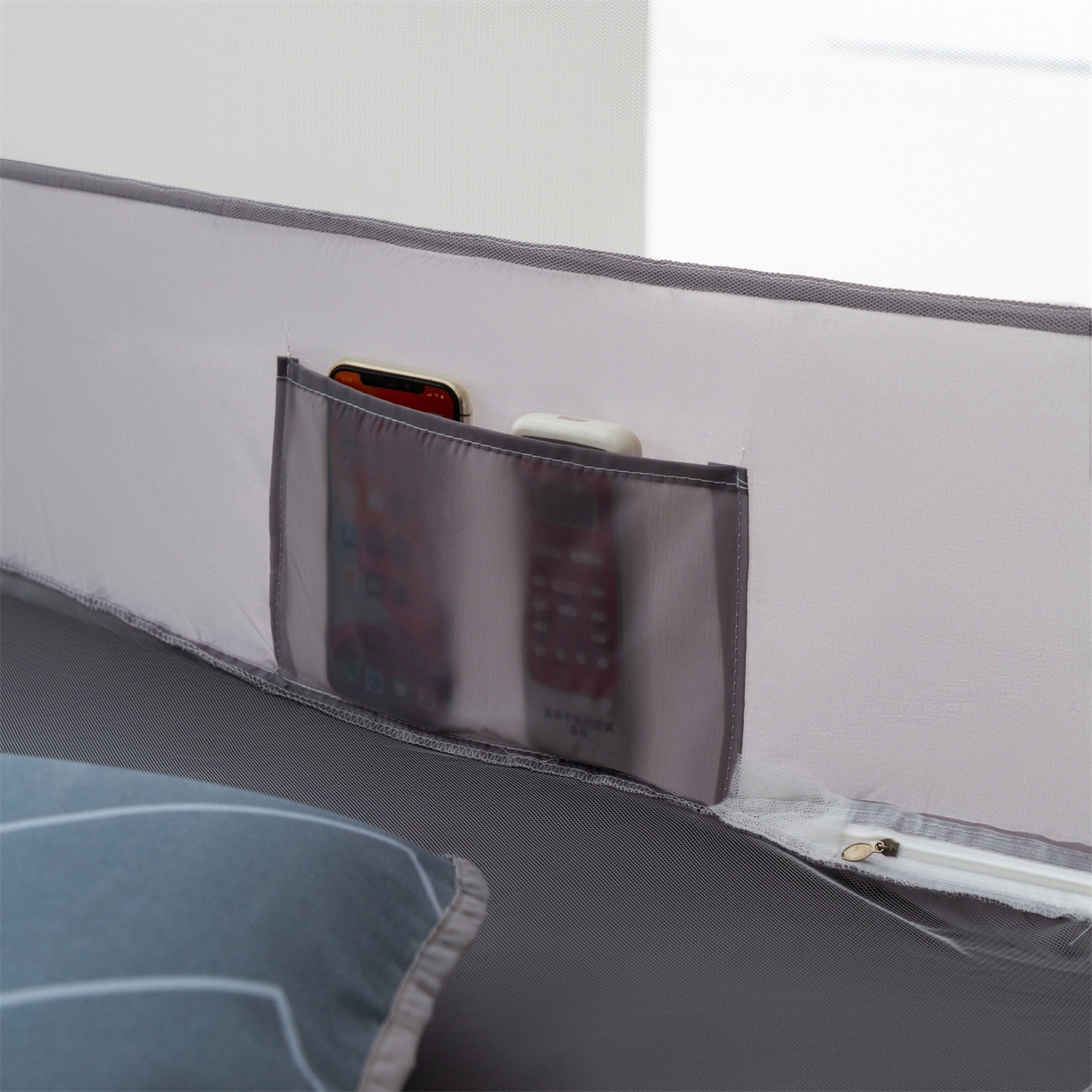 91家纺网 家纺一手货源 找家纺 （总）飞轮海蚊帐 2026新款防摔全包防护坐床旗舰款蚊帐-Z72