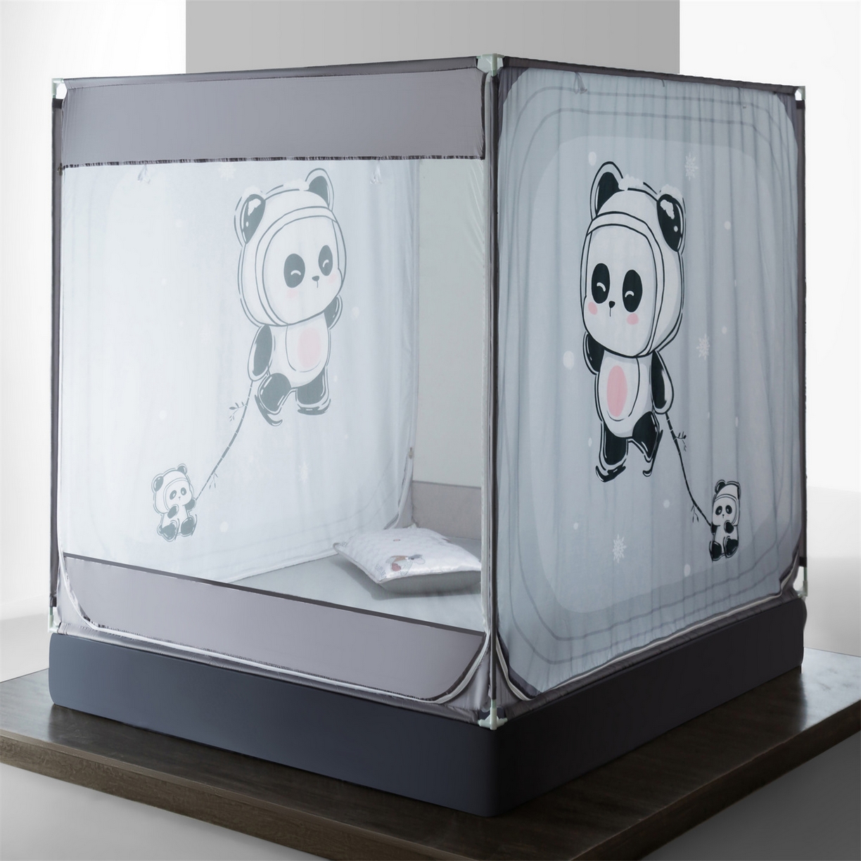 飞轮海蚊帐 2026新款防摔全包防护坐床旗舰款蚊帐-Z72 小熊熊