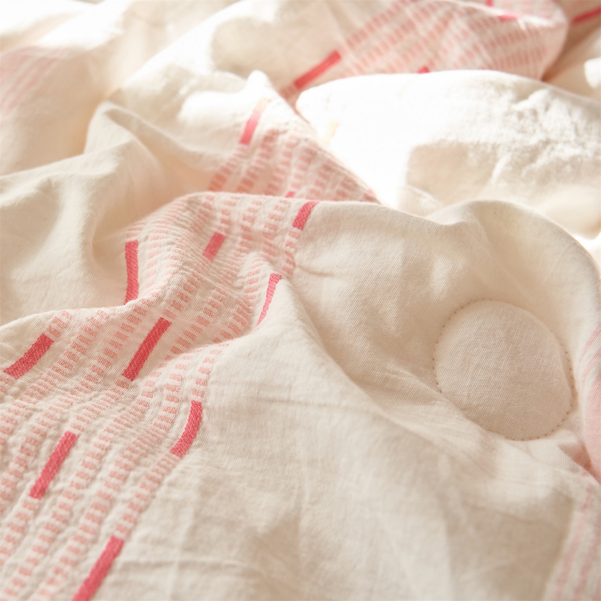 91家纺网 家纺一手货源 找家纺 （总）恬思语家纺 2026春夏新款全棉色织大提花棉花夏被空调被夏凉被四件套如意系列