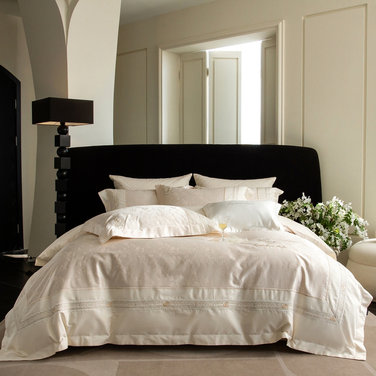 91家纺网 家纺一手货源 找家纺 （总）馨蕊 2025新款秋冬轻奢煦暖绒雕花绒系列四件套-绒澜韵 【券后控价318/338】