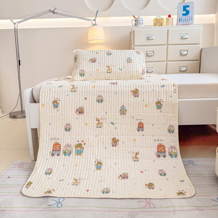 91家纺网 家纺一手货源 找家纺 （总）禧缘家纺（原梦想家） 2026新款全棉夹棉婴童床盖