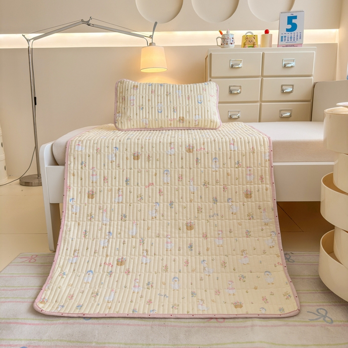 91家纺网 家纺一手货源 找家纺 （总）禧缘家纺（原梦想家） 2026新款全棉夹棉婴童床盖