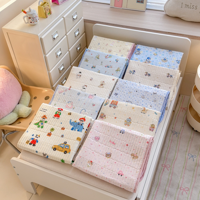 91家纺网 家纺一手货源 找家纺 禧缘家纺（原梦想家） 2026新款全棉夹棉婴童床盖 组合图仅供展示-不可下单