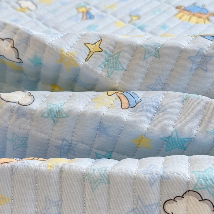 91家纺网 家纺一手货源 找家纺 禧缘家纺（原梦想家） 2026新款全棉夹棉婴童床盖 探索星球--绑带款