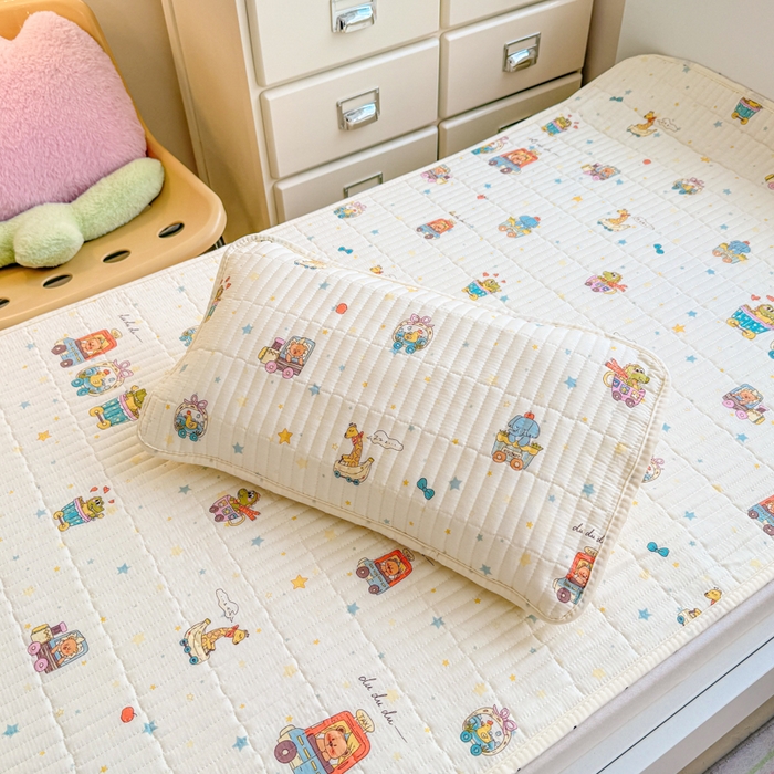 91家纺网 家纺一手货源 找家纺 （总）禧缘家纺（原梦想家） 2026新款母婴级儿童全棉夹棉枕套