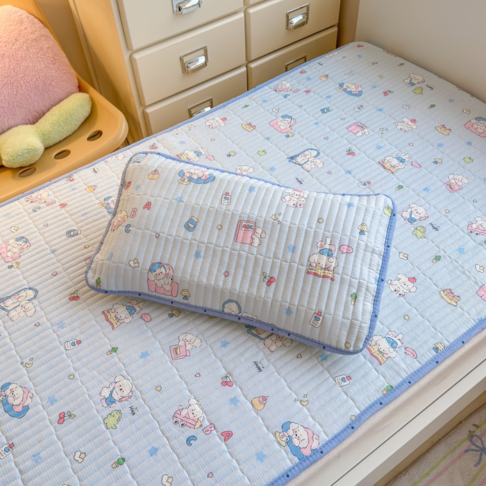 禧缘家纺（原梦想家） 2026新款母婴级儿童全棉夹棉枕套 达乐宝贝