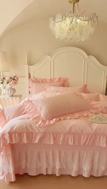 91家纺网 家纺一手货源 找家纺 （总）瑞宝 2026新款全棉水洗棉床盖四件套-初夏 严格控价。利润不低于90 除平台优惠券