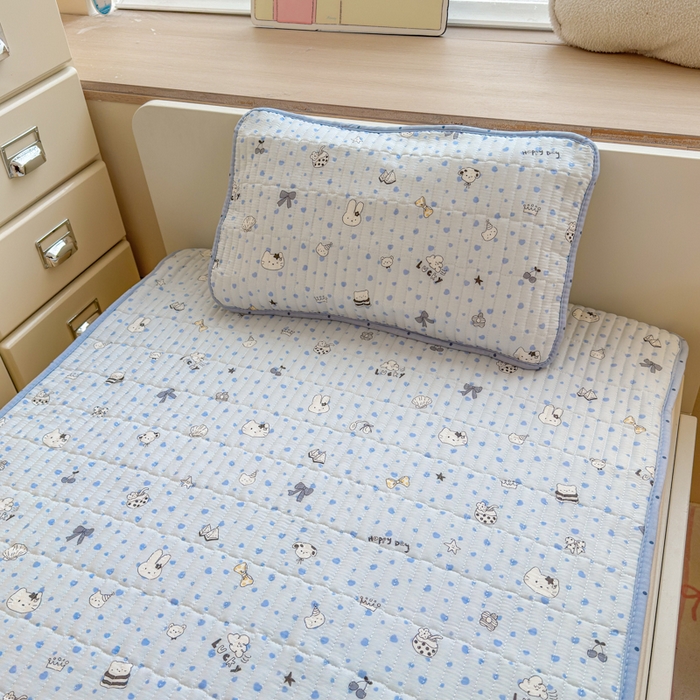 91家纺网 家纺一手货源 找家纺 禧缘家纺（原梦想家） 2026新款母婴级儿童全棉夹棉枕套 喵趣日记