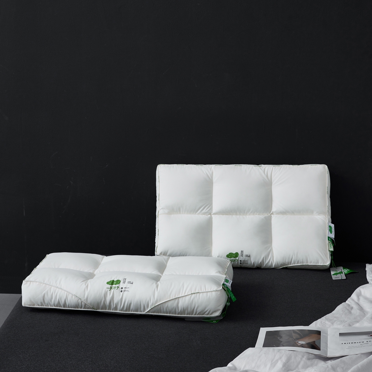 91家纺网 家纺一手货源 找家纺 （总）岚司羽 2026新款荷叶三防超柔枕枕头枕芯