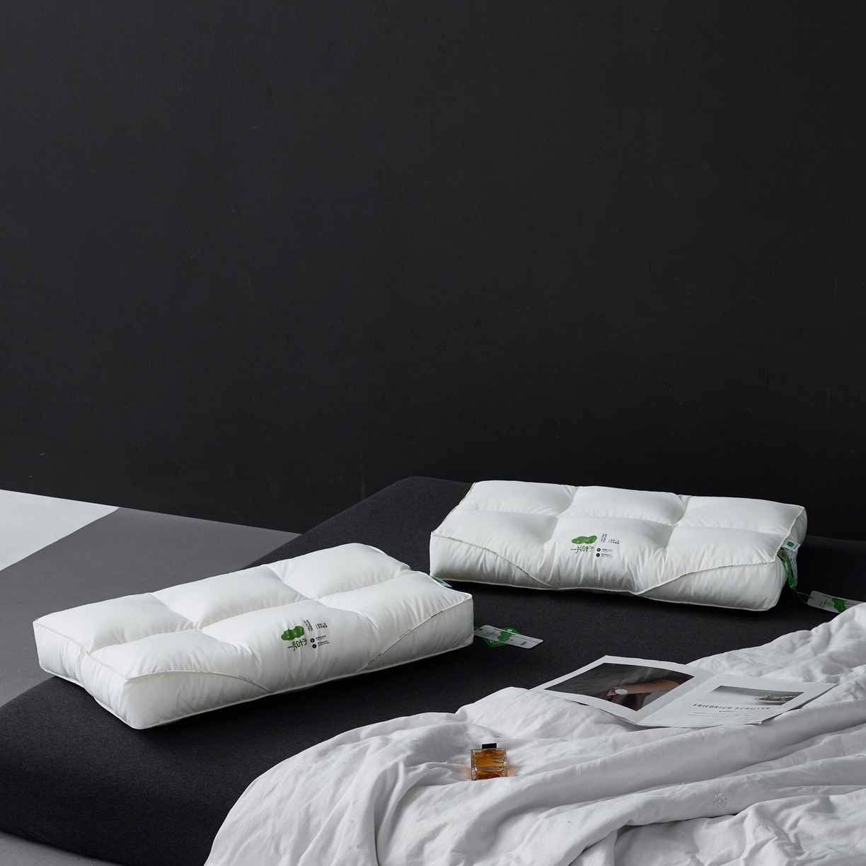 91家纺网 家纺一手货源 找家纺 （总）岚司羽 2026新款荷叶三防超柔枕枕头枕芯