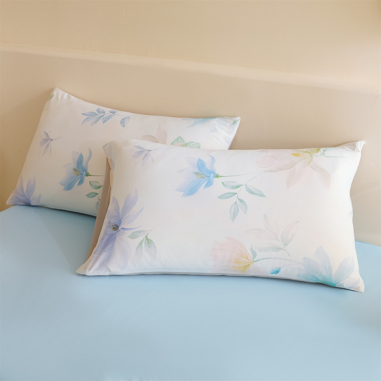 91家纺网 家纺一手货源 找家纺 恬思语家纺 2026春夏新品印花凉感丝大豆夏被夏凉被空调被 锦云-米