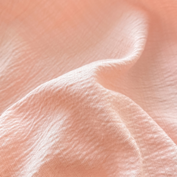 91家纺网 家纺一手货源 找家纺 晓时候 2026新款A类云感双层纱床单三件套单品单件床单 樱花粉