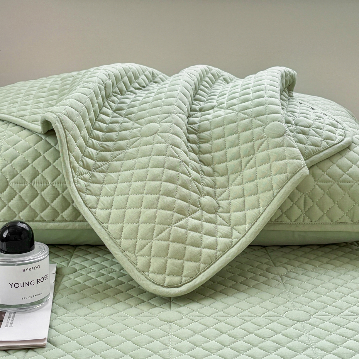 91家纺网 家纺一手货源 找家纺 （总）居眠 2026新款全棉夹棉单枕套枕套单件-棋盘格