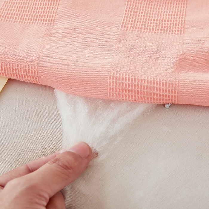 91家纺网 家纺一手货源 找家纺 阳光被业 2026新款100%纯棉大提花夏凉被大豆空调被 全棉春秋被学生棉被 玉色