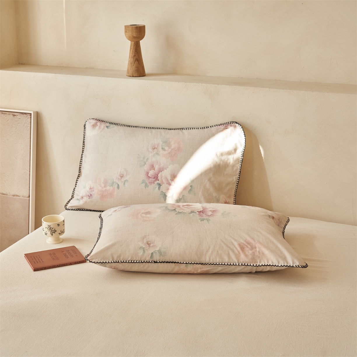 91家纺网 家纺一手货源 找家纺 恬思语家纺 2026春夏新款棉麻印花棉花夏被空调被夏凉被四件套花卉系列 花香