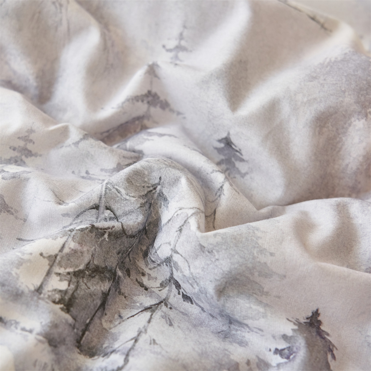 91家纺网 家纺一手货源 找家纺 恬思语家纺 2026春夏新款棉麻印花棉花夏被空调被夏凉被四件套花卉系列 湘南