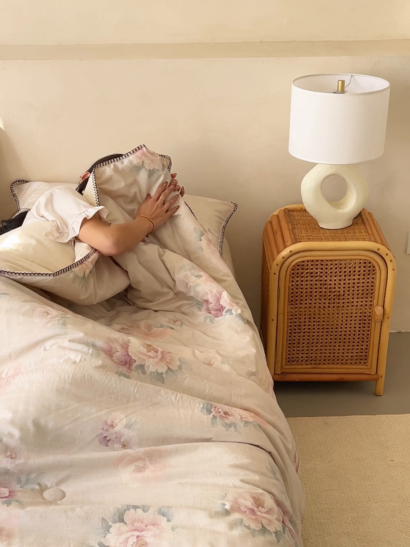 91家纺网 家纺一手货源 找家纺 恬思语家纺 2026春夏新款棉麻印花棉花夏被空调被夏凉被四件套花卉系列 花香