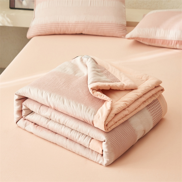 91家纺网 家纺一手货源 找家纺 （总）恬思语家纺 2026春夏新款A类全棉色织大提花棉花夏凉被空调被夏被