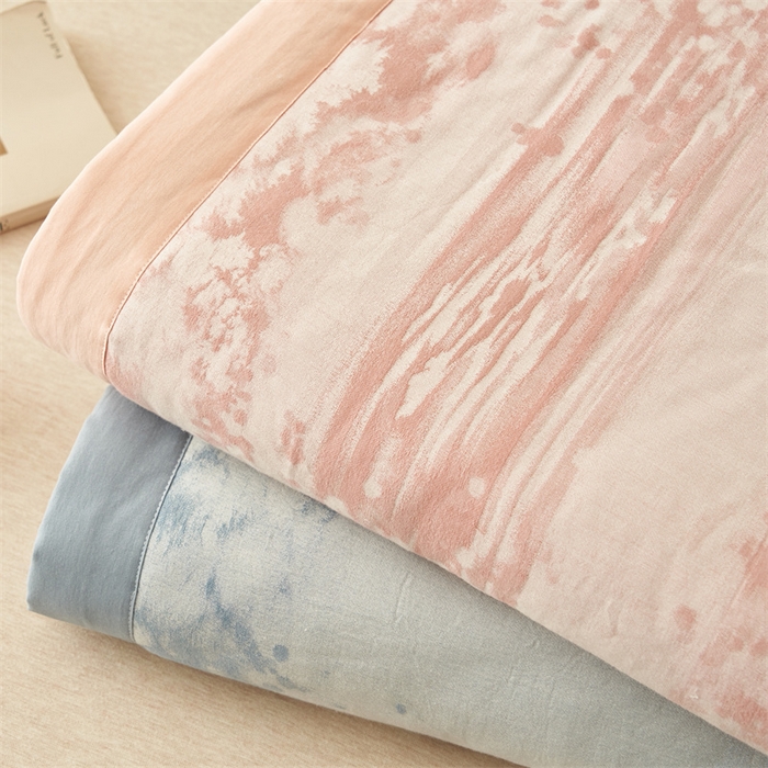 91家纺网 家纺一手货源 找家纺 恬思语家纺 2026春夏新款A类全棉色织大提花棉花夏凉被空调被夏被 组合图仅供参考不可下单